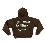 Cactus Plant Flea Market Begränsad upplaga Kanye West Hoodie Brun Brow...