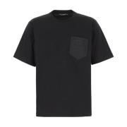 Dolce & Gabbana Avslappnad Bomull T-shirt Black, Herr