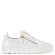 Giuseppe Zanotti Vita Signature Sneakers med Guld Detalj White, Herr