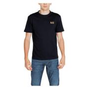 Emporio Armani EA7 Herr T-shirt och Polo Kollektion Black, Herr