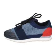 Stokton Textil Sneakers för Kvinnor Blue, Dam