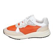 Stokton Textil Sneakers för Kvinnor Orange, Dam