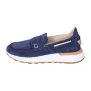 Moma Semskade Loafers för Män Blue, Herr