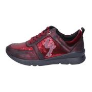 Gattinoni Paljett Dam Sneakers Red, Dam