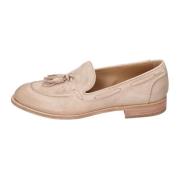 Moma Semskade Loafers för Män Beige, Herr