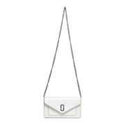 Marc Jacobs Svart Kedjeplånbok White, Dam