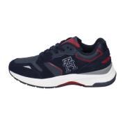 Tommy Hilfiger Mocka Herr Sneakers Blue, Herr