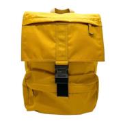 Fendi Vintage Pre-owned Nylon axelremsvskor Yellow, Herr