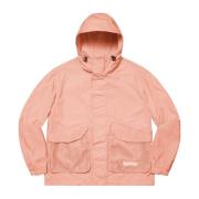 Supreme Begränsad upplaga Mesh Cargo Jacka Rosa Pink, Herr