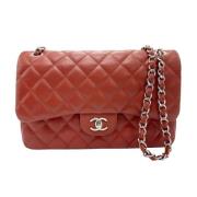 Chanel Vintage Pre-owned Laeder chanel-vskor Orange, Dam