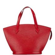 Louis Vuitton Vintage Pre-owned Laeder louis-vuitton-vskor Red, Dam