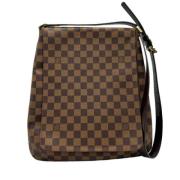 Louis Vuitton Vintage Pre-owned Canvas louis-vuitton-vskor Brown, Dam