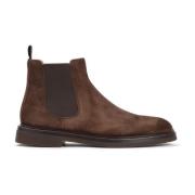 Brunello Cucinelli Bruna Ankelboots för Män Brown, Herr