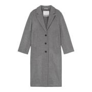 Marc O'Polo Blazer coat relaxed Gray, Dam