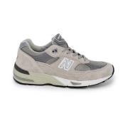 New Balance Grå Plain Gummisula Sneakers Gray, Herr