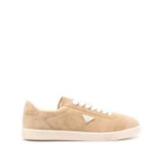 Prada Beige Mocka Panel Sneakers Beige, Herr