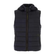 Moorer Stilren Navy Blue Down Jacket Blue, Herr