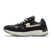 S.w.c. Stepney Workers Club Amiel S-Strike Suede Mix Sneakers Black, H...