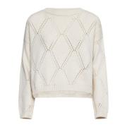 Max Mara Weekend Beige Sweaters för Helgoutfits Beige, Dam