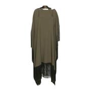 Taller Marmo Grön Havskläder Fransad Kaftan Green, Dam