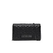 Moschino Svart Axelväska Elegant Sofistikerad Black, Dam