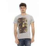 Trussardi Kortärmad Rund Hals T-shirt Gray, Herr