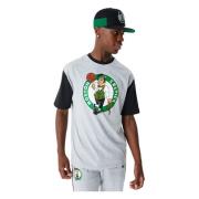 New Era Celtics NBA Grå T-shirt Gray, Herr