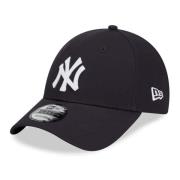 New Era Svart Yankees Metallic Logo Keps Black, Herr