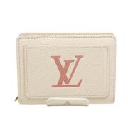 Louis Vuitton Vintage Pre-owned Laeder plnbcker Beige, Dam