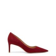 Stuart Weitzman Klassisk Pumpklack Red, Dam