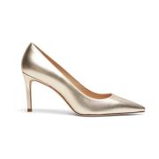 Stuart Weitzman Klassisk spetsig pump Yellow, Dam