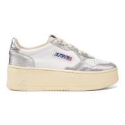 Autry Vita Platform Sneakers White, Dam