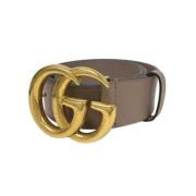 Gucci Vintage Pre-owned Laeder skrp Brown, Dam