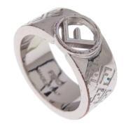 Fendi Vintage Pre-owned Metall ringar Gray, Dam