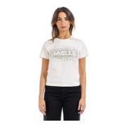 Gaëlle Paris Kortärmad T-shirt White, Dam