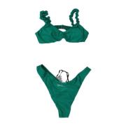 Gaëlle Paris 2-Delad Bikini Set Green, Dam