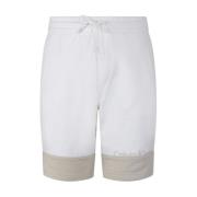 Calvin Klein Snygga Bermuda Shorts för Sommardagar White, Herr