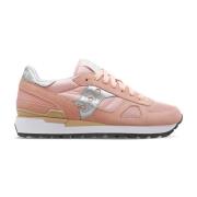 Saucony Original Shadow Sneaker Pink, Dam