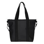 Rains Minimalistisk Tote Bag för vardagsbruk Black, Dam