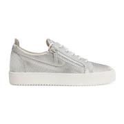 Giuseppe Zanotti London Sneakers med Sidostängning Gray, Dam