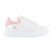 Alexander McQueen Oversized Sneaker Vit/Rosa White, Dam