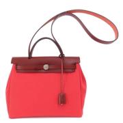 Hermès Vintage Pre-owned Tyg handvskor Red, Dam