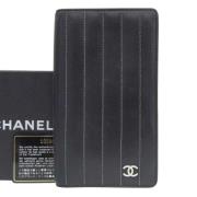 Chanel Vintage Pre-owned Laeder plnbcker Black, Dam