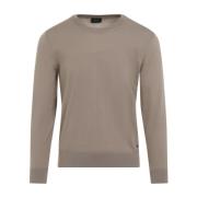 Brioni Beige Pullover Sweater Beige, Herr