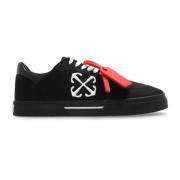 Off White Sneakers Nya Vulcanized Black, Herr