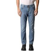 Jeckerson Slim-fit Denim Byxor Blue, Herr