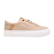 Alviero Martini 1a Classe Låga Sneakers Beige, Dam