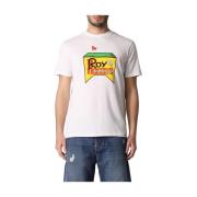 Roy Roger's T-Shirts White, Herr