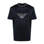 Emporio Armani Kortärmad T-shirt Blue, Herr