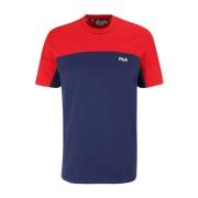 Fila Stiliga T-shirts för vardagsbruk Blue, Herr